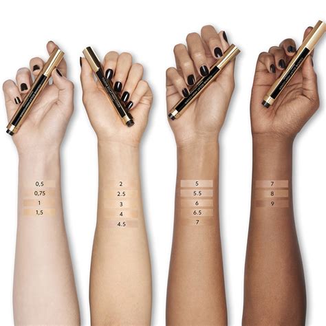 ysl touche eclat swatches 5|ysl touche eclat original shade.